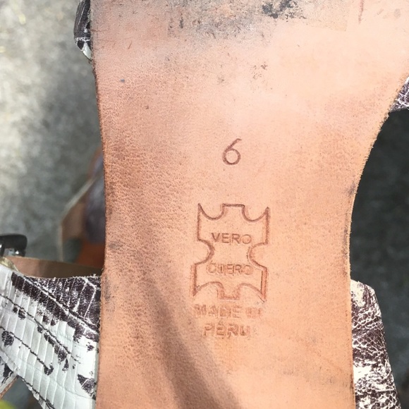 A Détacher Ramona Serpent Sandals - Picture 3 of 3